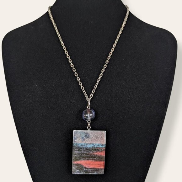 (2/$20) Colourful Pendant Necklace - Picture 2 of 6